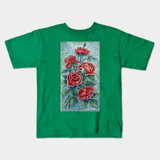 Red flower Kids T-Shirt